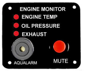 20256 ENGINE MONITOR PANEL ONLY, Single 20256 ENGINE MONITOR PANEL ONLY, Single
