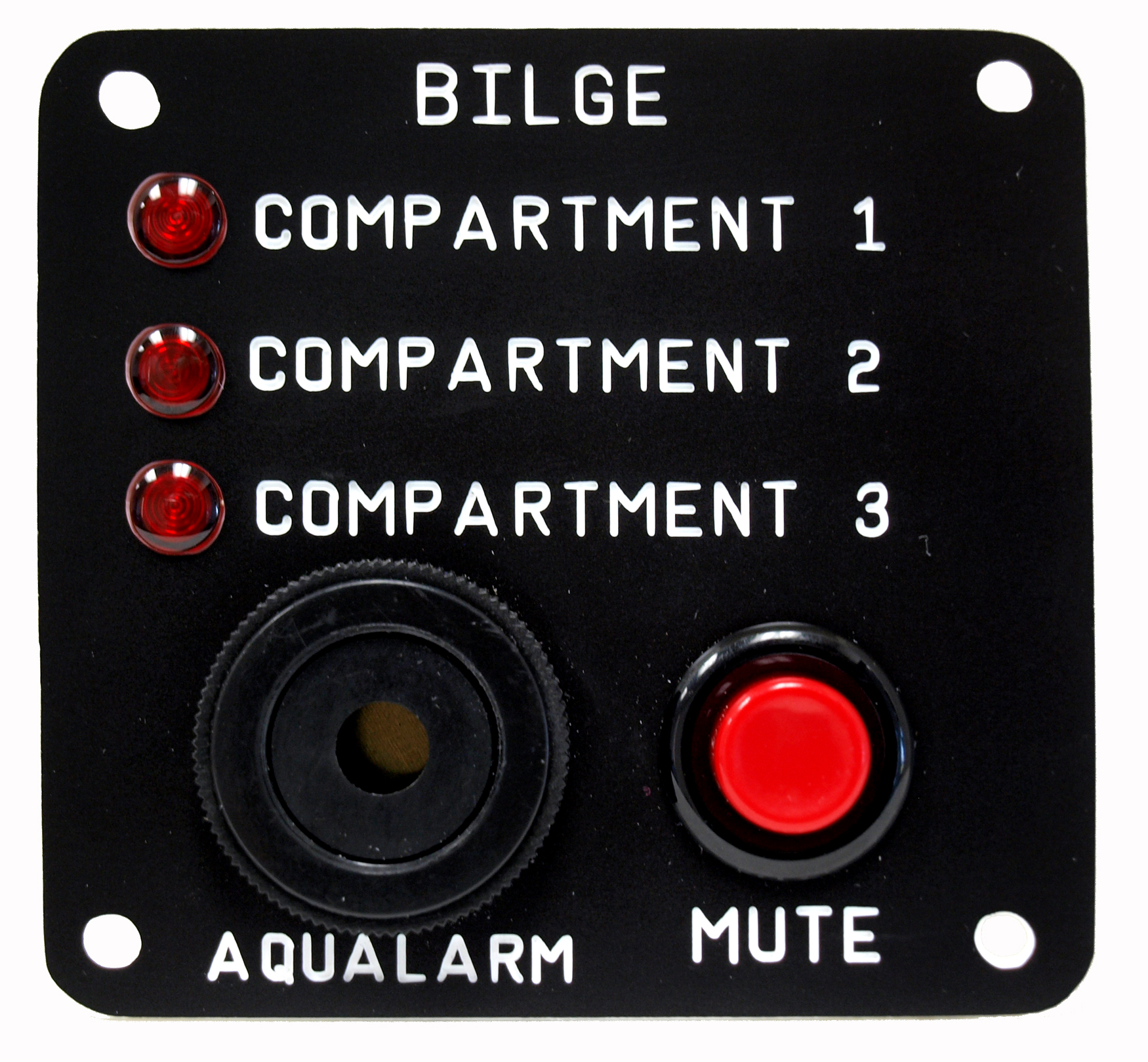 20361 Three Compartment Bilge Warning Panel