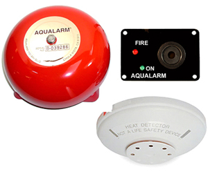 20534 Fire Alarm, with Bell, 194°F,12v 20534 Fire Alarm, with Bell, 194°F,12v