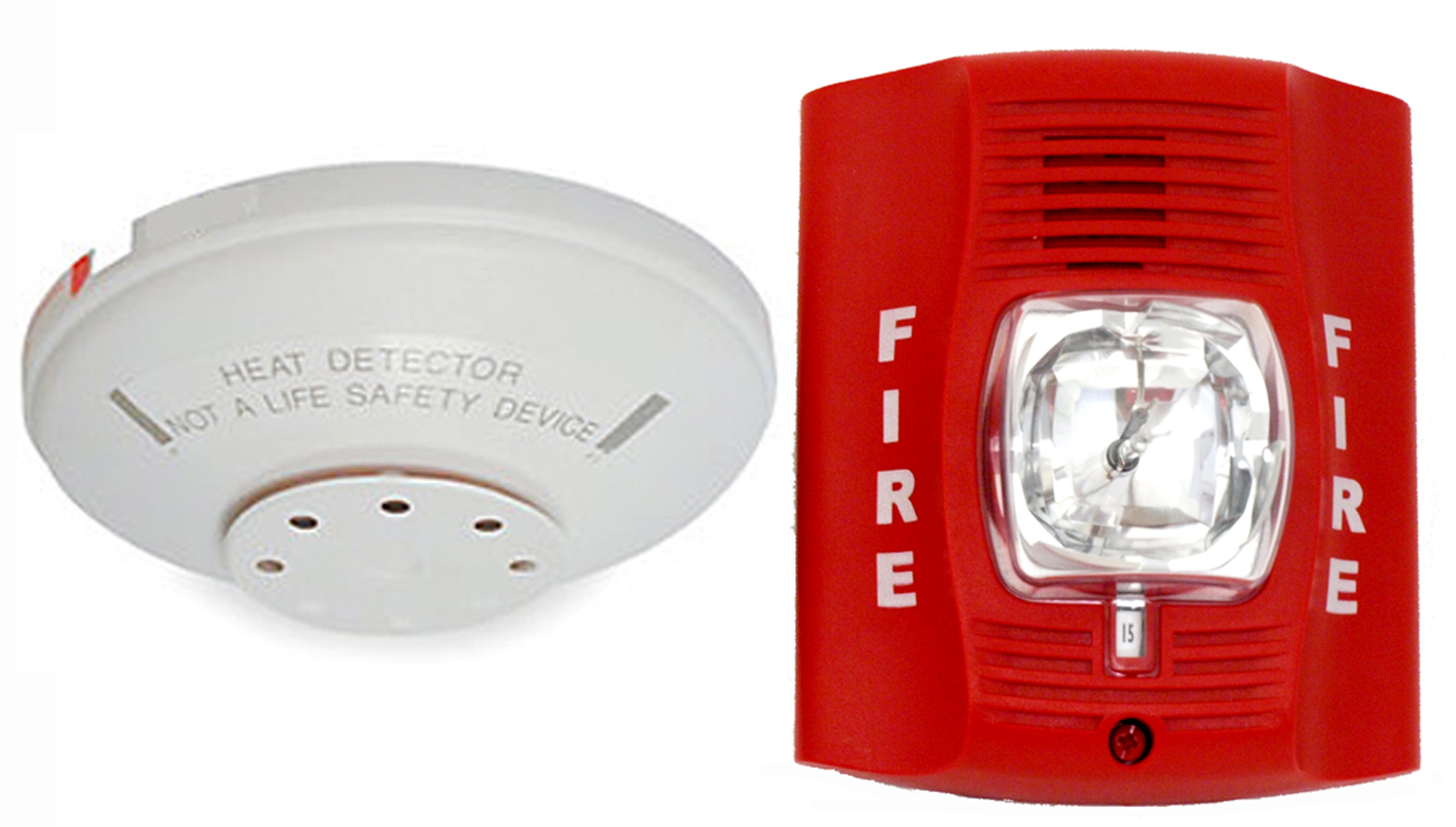 Fire Alert Siren/Strobe and Detector Fire Alert Siren/Strobe and Detector
