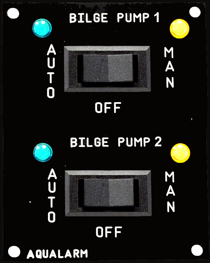 71006-02 BILGE PUMP 3 WAY SWITCH PANEL, 2 PUMPS 71006-02 BILGE PUMP 3 WAY SWITCH PANEL, 2 PUMPS